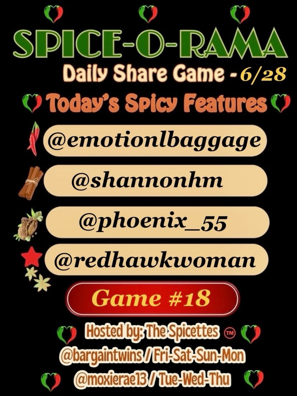 SUNDAY’S UP OVER IN
GAME 19 🔥 PLEASE STAY
SPICY & SHARE OVER THERE! - Picture 16 of 16